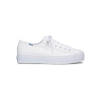 ราคา KEDS รองเท้าผ้าใบ แบรนด์ Keds รุ่น Triple Kick Canvas สีขาว 7.5 US (MKP0270929)