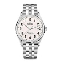 ราคา Titoni นาฬิกา Airmaster รุ่น 83906S-698 สีขาว (MKP1626029)