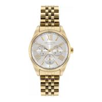 ราคา Lee Cooper Watch นาฬิกาข้อมือผู้หญิง รุ่น LC07811.130 สายสแตนเลส สีทอง (MKP1643142)