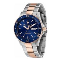 ราคา MASERATI นาฬิกาข้อมือผู้ชาย รุ่น R8823100001,สาย Stainless steel, สีเงิน-โรสโกลด์ (MKP1723353)