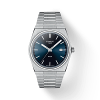 ราคา TISSOT นาฬิกาข้อมือผู้ชาย PRX Quartz T1374101104100 สีน้ำเงิน (MKP0944715)