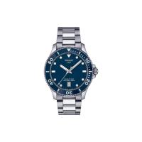 ราคา TISSOT นาฬิกาข้อมือผู้ชาย Seastar 1000 40mm Quartz T1204101104100 สีน้ำเงิน (MKP1515122)