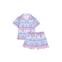 ราคา MINI MONO ชุดเซ็ตยูนิเซ็กส์เด็กโต เสื้อเชิ้ตฮาวาย + กางเกงขาสั้น พิมพ์ลาย หมูเด้ง สีชมพู 120 US (CDS17516037)