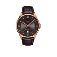 ราคา TISSOT นาฬิกาข้อมือผู้ชาย Chemin de Tourelles Powermatic 80 Automatic T0994073644800 สี้น้ำตาล (MKP0914748)