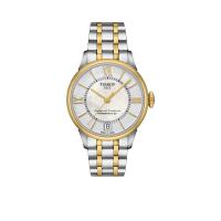 ราคา TISSOT นาฬิกาข้อมือผู้หญิง Chemin de Tourelles Powermatic 80 Automatic T0992072211800 สีขาว (MKP0914764)