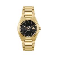 ราคา LACOSTE นาฬิกาข้อมือผู้ชาย LC2011337,สาย Stainless steel, สีทอง (MKP1802537)