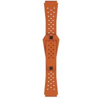 ราคา TISSOT สายนาฬิกายาง Sideral ขนาด 20 มม. T852048861 สีส้ม (MKP1720661)