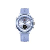 ราคา NAVIFORCE นาฬิกาข้อมือผู้ขาย NF7109 C สายซิลิโคน 35 มม. สีน้ำเงิน (MKP1872681)