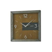 ราคา SEIKO CLOCK นาฬิกาแขวนผนัง รุ่น QXA845N สีน้ำตาล (CDS17629379)