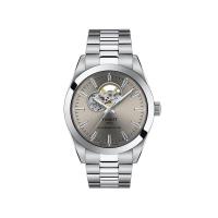 ราคา TISSOT นาฬิกาข้อมือผู้ชาย Gentleman Powermatic 80 Open Heart Automatic T1274071108100 สีเงิน (MKP1410628)