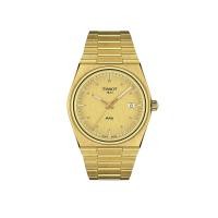 ราคา TISSOT นาฬิกาข้อมือผู้ชาย PRX Quartz T1374103302100 สีทอง (MKP1304270)
