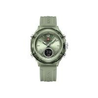 ราคา NAVIFORCE นาฬิกาข้อมือผู้ขาย NF7109 B สายซิลิโคน 35 มม. สีเขียว (MKP1872680)