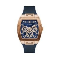 ราคา GUESS นาฬิกาผู้ชาย Genuine leather/Silicone Analog 41.5 mm GW0202G4 (MKP1030685)