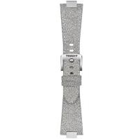 ราคา TISSOT สายนาฬิกาสังเคราะห์ PRX 35 มม. T852049550 สีเทา (MKP1741951)