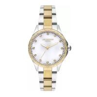 ราคา Lee Cooper Watch นาฬิกาข้อมือผู้หญิง รุ่น LC07840.220 สายสแตนเลส สีเงิน/ทอง (MKP1643118)