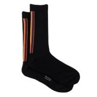 ราคา PAUL SMITH ถุงเท้าผู้ชาย รุ่น M1A-194B-M407-79 Men Sock Artist Strp Bck สี Black One Size (MKP1870938)