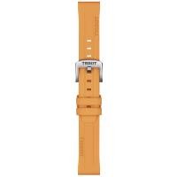 ราคา TISSOT สายนาฬิกายาง ขนาด 18 มม. T852047452 สีส้ม (MKP1768326)