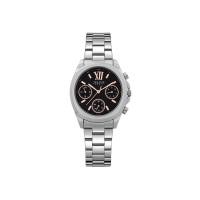 ราคา JULIUS นาฬิกาข้อมือผู้หญิง JA-1500 B สีเงิน หน้าปัดดำ สายสแตนเลส (MKP1872682)