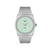 ราคา TISSOT นาฬิกาข้อมือผู้ชาย PRX Quartz T1374101109101 สีเขียว (MKP1410625)