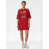 ราคา Marks & Spencer ชุดนอนกระโปรงผู้หญิงแขนยาว สี Red Mix XS (GRCDS20424010139)