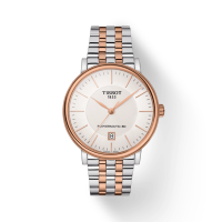 ราคา TISSOT นาฬิกาข้อมือผู้ชาย Carson Powermatic 80 Automatic T1224072203101 สีเงิน (MKP0914705)