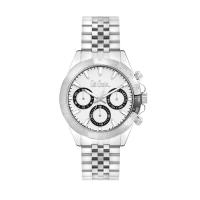 ราคา Lee Cooper Watch นาฬิกาข้อมือผู้ชาย รุ่น LC07963.330,สาย Metal , สีเงิน (MKP1734589)