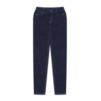 ราคา GIORDANO กางเกงยีนส์ผู้หญิงขายาว Ultra Stretch Denim Jeans (180° Waistband) สีน้ำเงิน Rinse Denim 24 EU (MKP1872479)