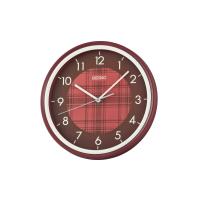 ราคา SEIKO CLOCK นาฬิกาแขวนผนัง รุ่น QHA016R สีแดง (CDS17629294)