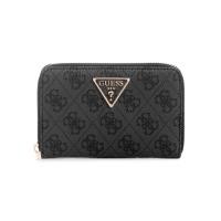 ราคา GUESS GUESS กระเป๋าผู้หญิง รุ่น LAUREL SLG MEDIUM ZIP AROUND SG8500140 - สีดำ One Size (MKP1801306)
