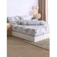 ราคา LUCKY MATTRESS ชุดผ้าปูที่นอน ป้องกันไรฝุ่น Micro Touch Flower Stlye ขนาด 3.5 ฟุต ลาย MD 011 สีเทา (MKP1225670)
