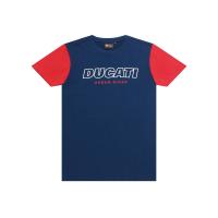 ราคา DUCATI เสื้อยืดสีน้ำเงินสำหรับผู้ชาย DCT52 062 S (MKP1811886)