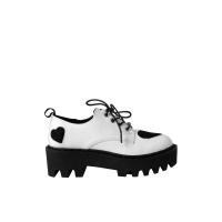ราคา VILLAINS SF รองเท้าบูทแพลตฟอร์มผู้หญิง YEEKAI สีขาว 38 EU (MKP1249319)