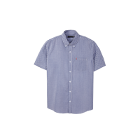 ราคา ELLE HOMME เสื้อเชิ้ตผู้ชาย แขนสั้น W8B682 - สีขาว/น้ำเงิน L (MKP1874470)