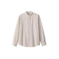 ราคา MUJI เสื้อเชิ้ตผู้ชาย แขนยาว คอจีน ผ้าออกซฟอร์ด M (MJT51693824)