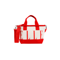 ราคา ELLE กระเป๋าผ้าแคนวาส LOVE COLOR Tote Bag EWG001 - สีแดง One Size (MKP1874496)
