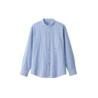ราคา MUJI เสื้อเชิ้ตผู้ชาย แขนยาว คอจีน ผ้าออกซฟอร์ด M (MJT51693862)