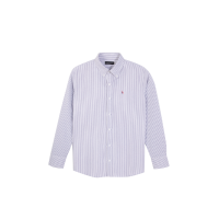 ราคา ELLE HOMME เสื้อเชิ้ตผู้ชาย แขนยาว W8B681 - สีขาว/กรมท่า XXL (MKP1874467)