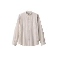 ราคา MUJI เสื้อเชิ้ตผู้ชาย แขนยาว คอจีน ผ้าออกซฟอร์ด S (MJT51693817)