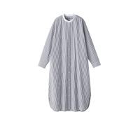 ราคา MUJI ชุดเดรสผู้หญิง แขนยาว คอจีน ผ้าบรอด M (MJT51697341)