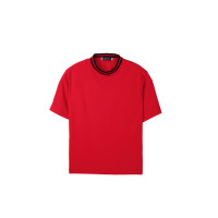 ราคา ELLE HOMME เสื้อยืดผู้ชาย แขนสั้น คอกลม W8K913 - สีแดง M (MKP1874456)