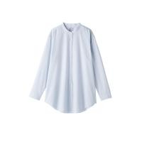 ราคา MUJI เสื้อเชิ้ตผู้หญิง แขนยาว คอจีน ผ้าบรอด L (MJT51697471)