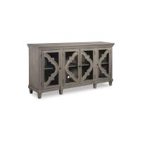 ราคา Ashley Furniture Homestore ตู้เอนกประสงค์ FOSSIL RIDGE/193 สี เทาวินเทจ (MKP1875061)