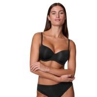 ราคา Marks & Spencer ทีเชิ้ตบราผู้หญิงมีโครงแบบครึ่งเต้า สีดำ 34C (CDS17327879)