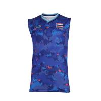 ราคา GRAND SPORT เสื้อวอลเลย์บอลชายซีเกมส์ สีแดง (014321) M (MKP1211786)