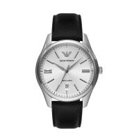 ราคา EMPORIO ARMANI นาฬิกาข้อมือผู้ชาย AR11637,สาย Leather, สีดำ (MKP1850537)