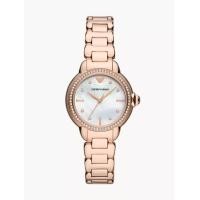 ราคา EMPORIO ARMANI นาฬิกาข้อมือผู้หญิง รุ่น AR11523,สาย Stainless steel, สีโรสโกลด์ (MKP1850558)