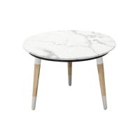 ราคา LIVING SOLUTIONS BY SB โต๊ะกลางไม้ท๊อปหิน รุ่น Racco สีขาว (MKP1844505)