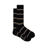 ราคา PAUL SMITH ถุงเท้าผู้ชาย รุ่น M1A-800MO-M401-79 Men Sock Signtre Block สี Black One Size (GRMKPPR000151995)