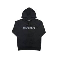 ราคา DUCATI เสื้อสเวตเตอร์มีฮู้ดสำหรับผู้ชายลายดูคาติ สีดำ DCT52 068 S (MKP1877448)