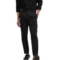 ราคา Era-won กางเกงขายาวผู้ชาย รุ่น GOLF FABRIC ทรงกระบอกเล็ก ขาเต่อ เอวยางยืด สี Black 32 In (MKP1877787)